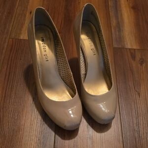 Madden Girl Women's Nude Heels